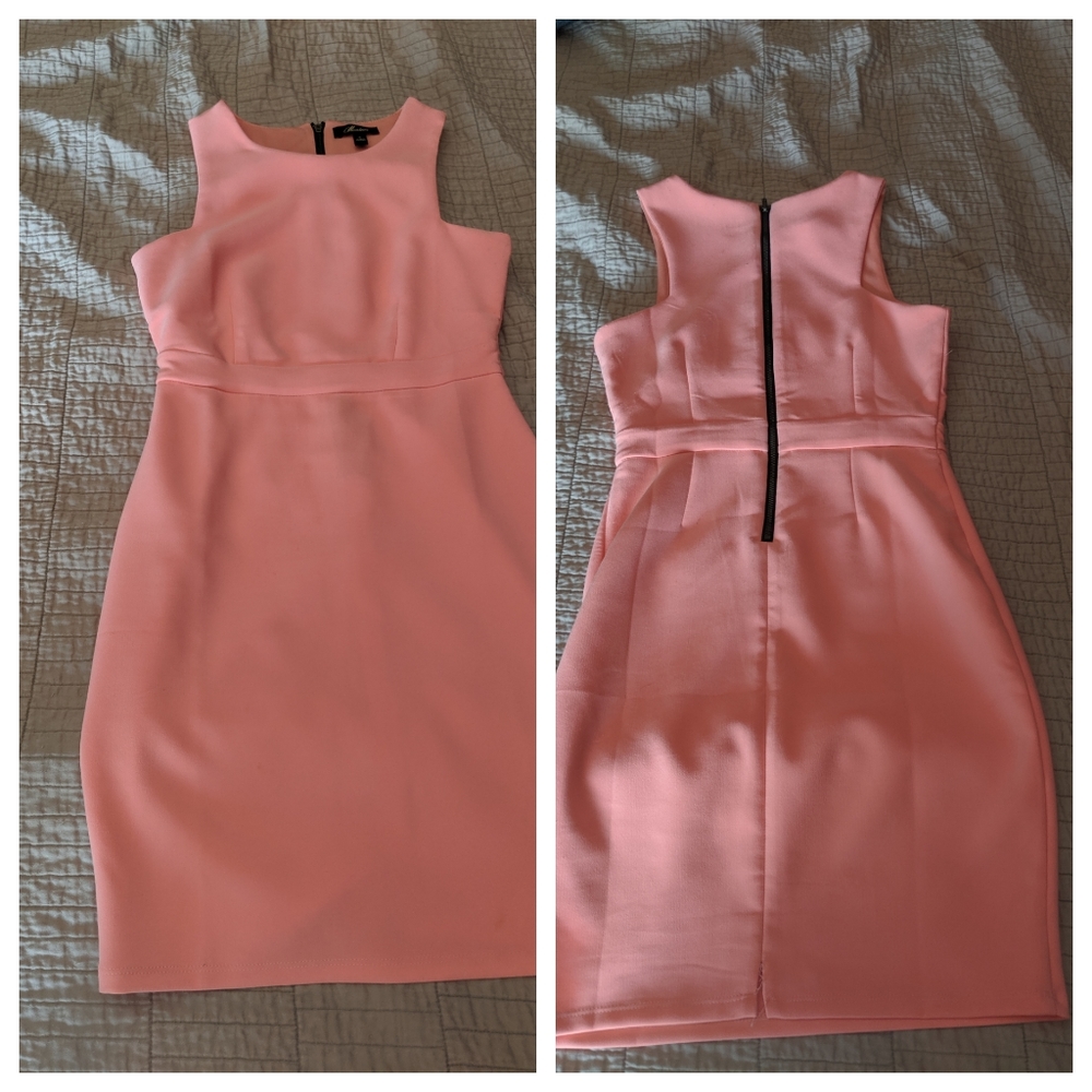 Coral dress